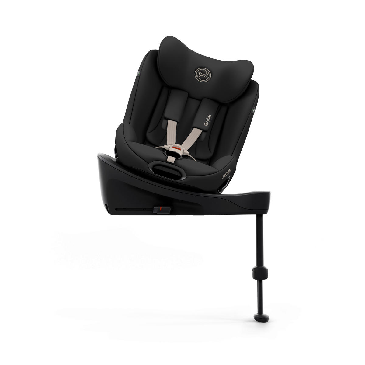 REBOARDER-KINDERSITZ Sirona Si Sepia Black  - Schwarz, Basics, Kunststoff/Textil (61/45,5/55cm) - cybex PLATINUM