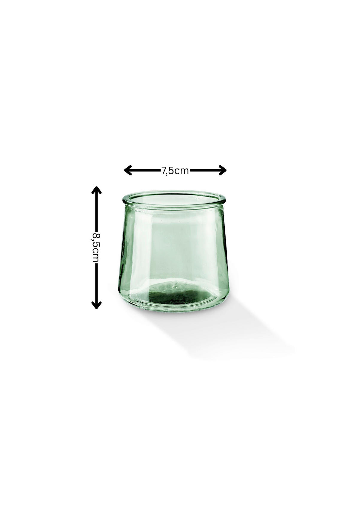 DRICKSGLAS 550 ml  - salviagrön, Basics, glas (9/8cm) - FYNCH-HATTON