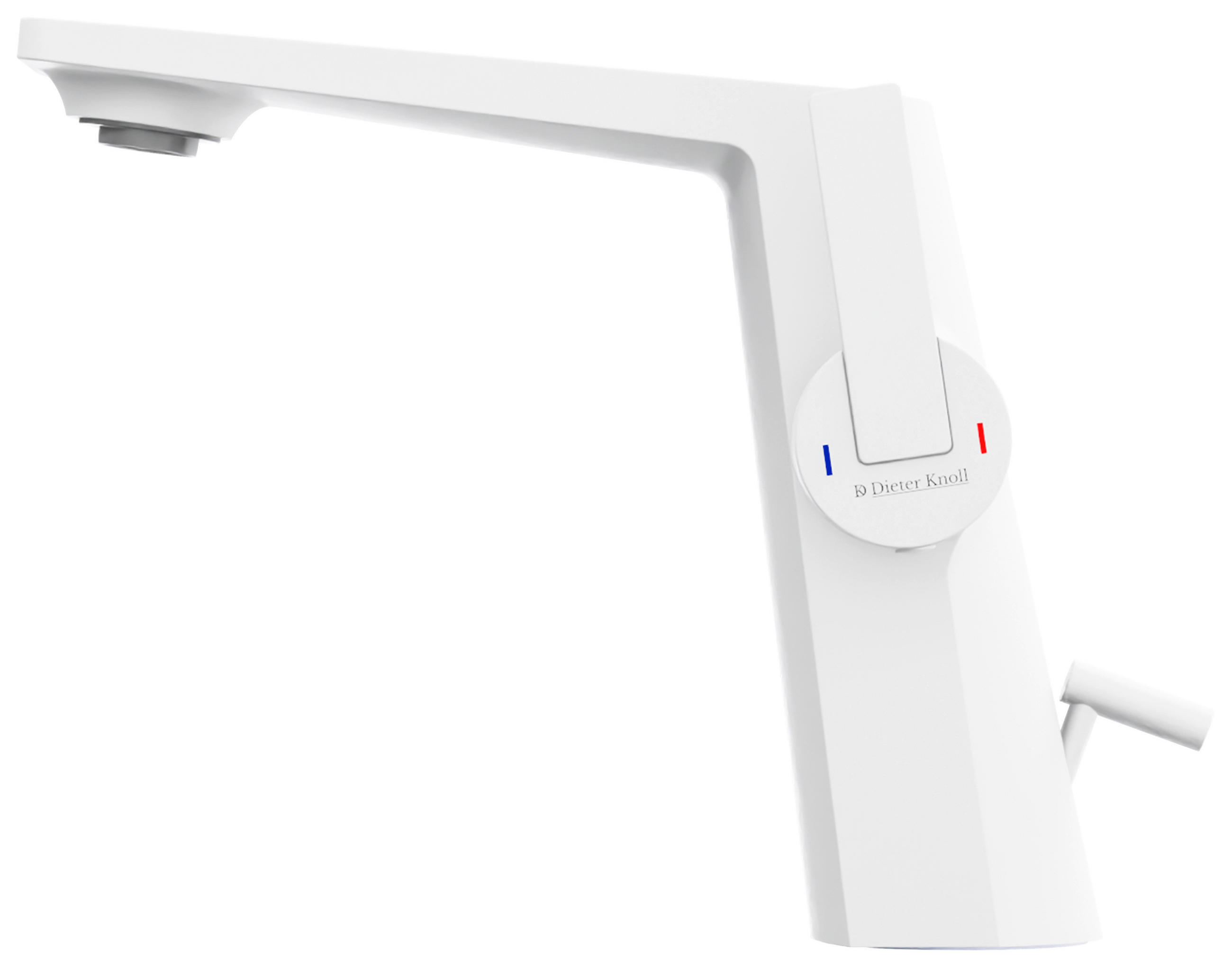 WASCHTISCHARMATUR 164 1000 W  - Weiß, MODERN, Metall (3,5/15,3/18cm) - Dieter Knoll
