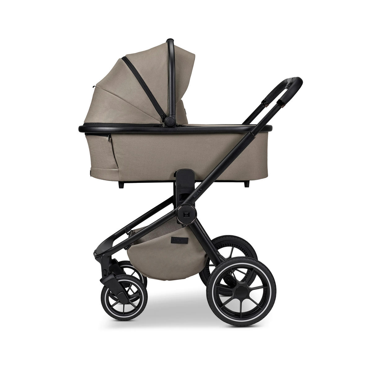 KOMBINIRANA DJEČJA KOLICA  Resea+  - boje blata/crna, Basics, tekstil (98.5/58/122cm) - Moon