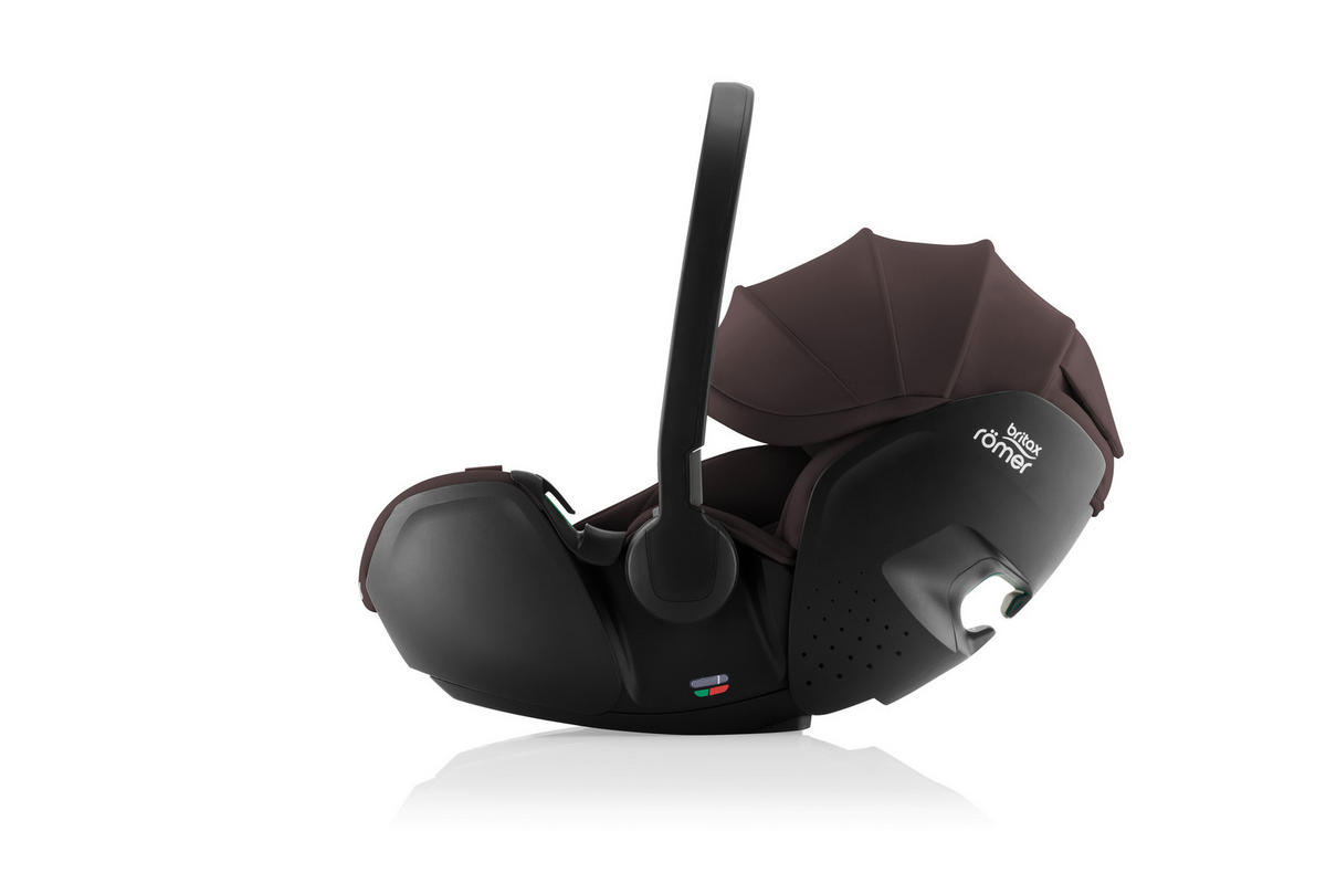 BABYSCHALE  Baby-Safe Pro Chocolate  - Dunkelbraun, Basics, Kunststoff/Textil (44/62.5/65.5cm) - Britax Römer Diamond