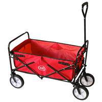 SKLADACÍ VOZÍK - červená, Konventionell, textil (103/54/62cm)