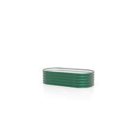 HOCHBEET 82,1/40,1/162,1 cm  - Dunkelgrün, Basics, Metall (82,1/40,1/162,1cm)