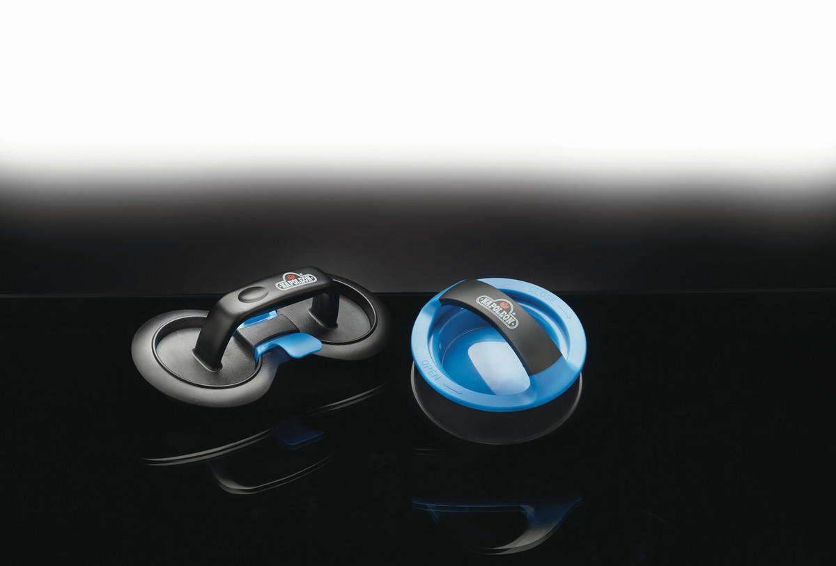 PREŠA ZA HAMBURGERE - plava/crna, Konvencionalno, plastika (20cmcm) - Napoleon