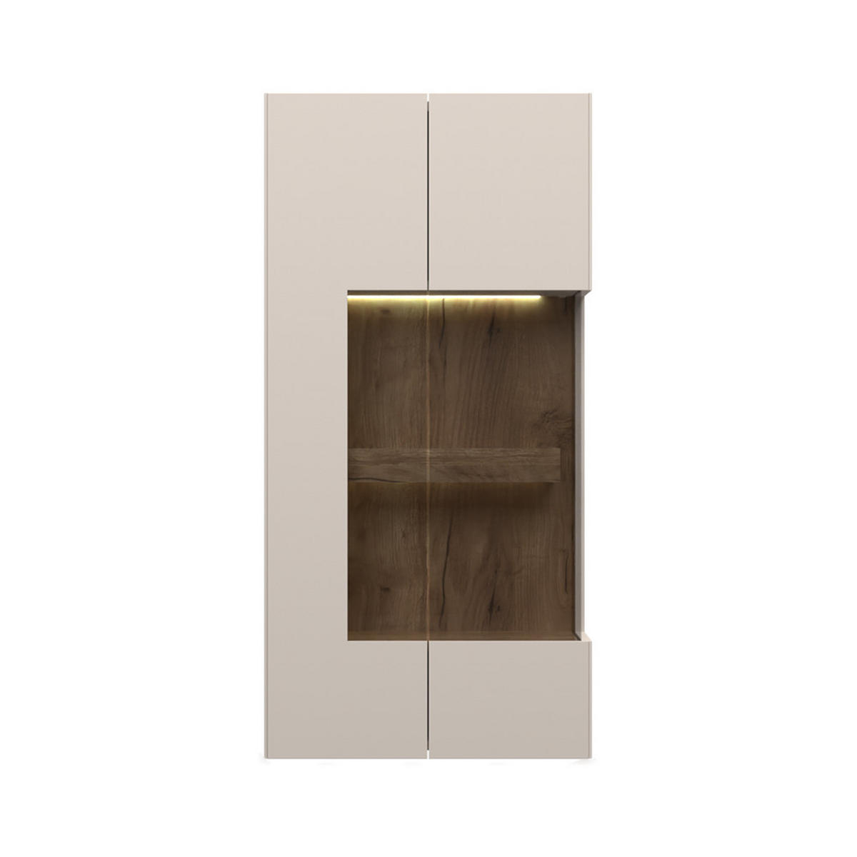 VITRINA kašmir   - kašmir, Dizajnerski, metal/pločasti materijal (62/125/30cm)