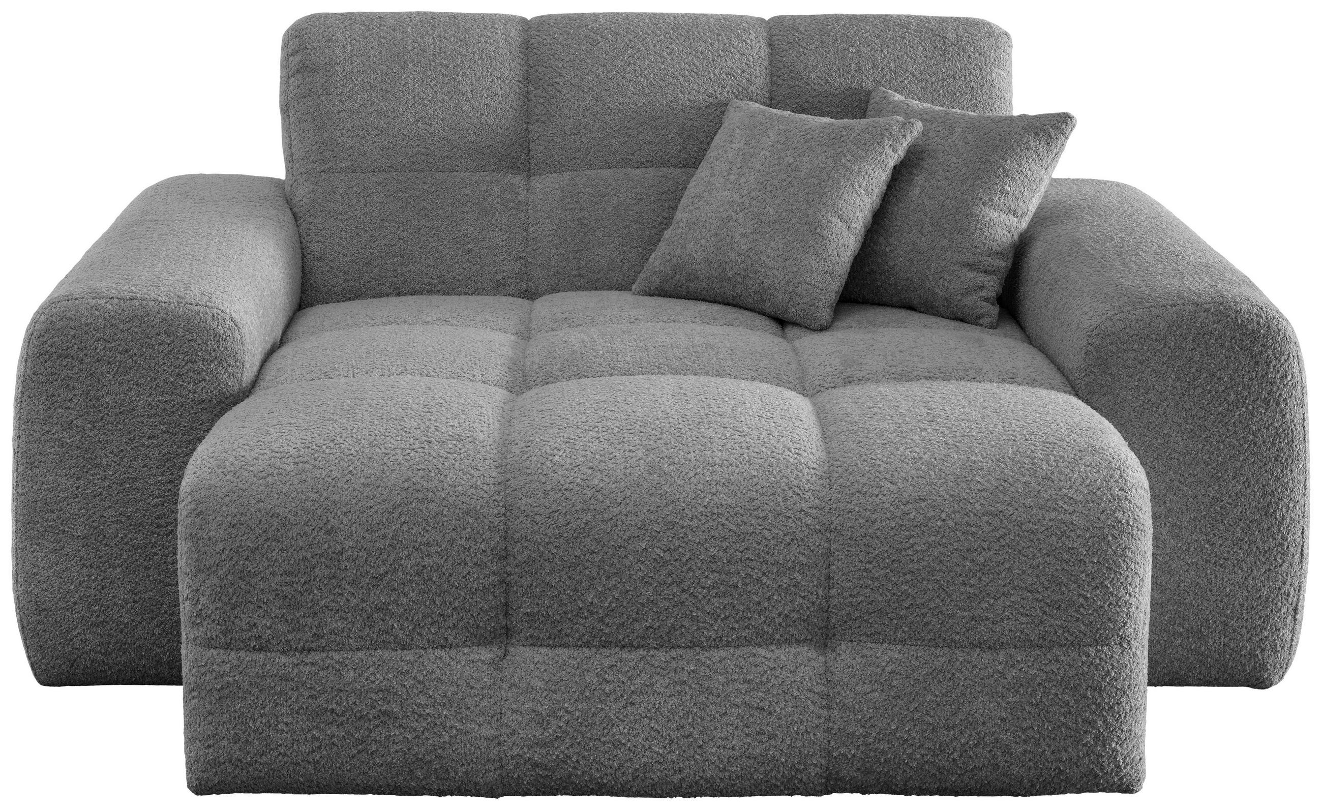 XXL-SESSEL - Anthrazit/Schwarz, MODERN, Kunststoff/Textil (181/87/155cm) - Livetastic