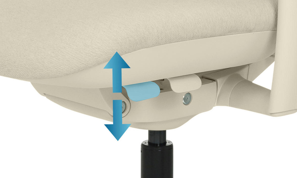 DREHSTUHL Flachgewebe Beige  - Beige, MODERN, Kunststoff/Textil (63/111/67cm) - MID.YOU