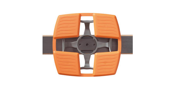 LATTENROST 90/200 cm Birke, Buche  - Anthrazit/Orange, Basics, Holz (90/200cm) - Dieter Knoll