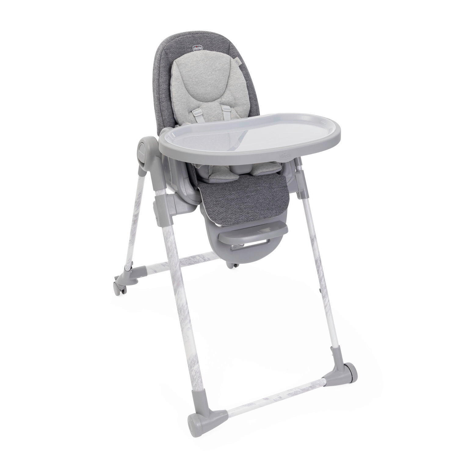 HOCHSTUHL Polly Armonia Dunkelgrau, Hellgrau Carrara  - Dunkelgrau/Hellgrau, Basics, Kunststoff (57/79-104/90cm) - Chicco