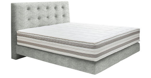 BOXSPRINGBETT 180/200 cm  in Naturfarben  - Naturfarben, KONVENTIONELL, Holz/Textil (180/200cm) - Dieter Knoll