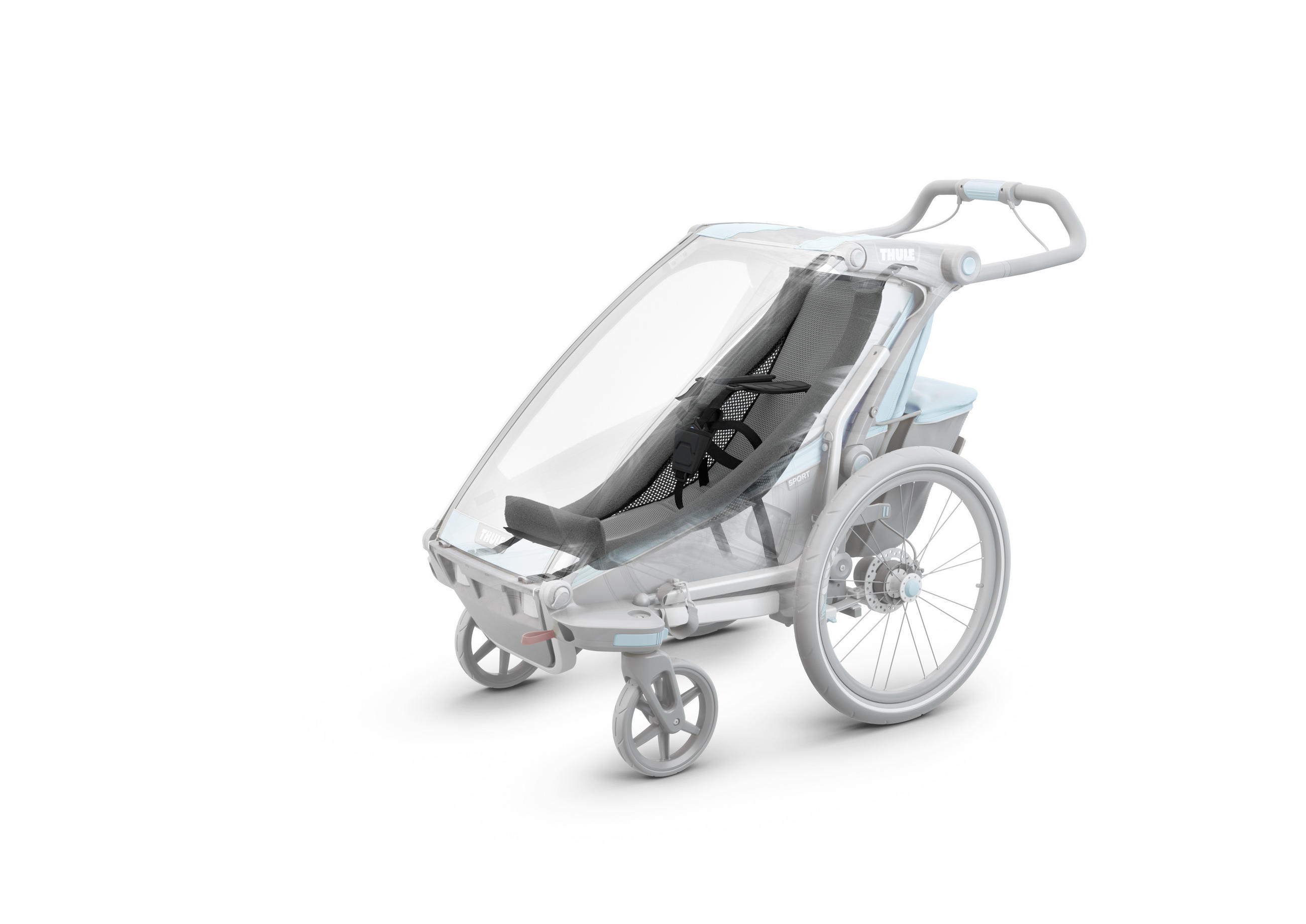 NEUGEBORENENEINHANG Chariot Infant Sling  - Dunkelgrau, Basics, Textil - Thule