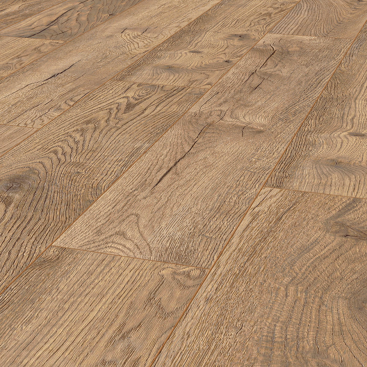 LAMINÁTOVÁ PODLAHA  (m²) dub - farba duba, Design, drevo (138/24.4/0.8cm) - Venda