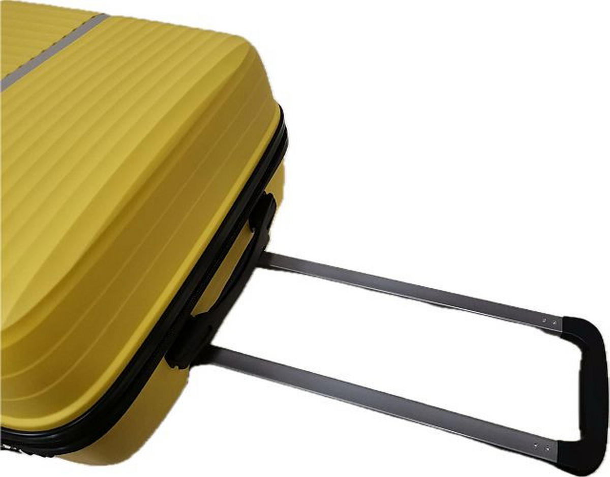 SET VALIZE DE CĂLĂTORIE - galben închis, Design, plastic (49,5/75,5/29cm) - Schneiders