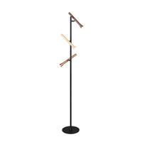 LED-STEHLEUCHTE - Beige/Multicolor, Design, Metall (23/150cm) - Trio Leuchten
