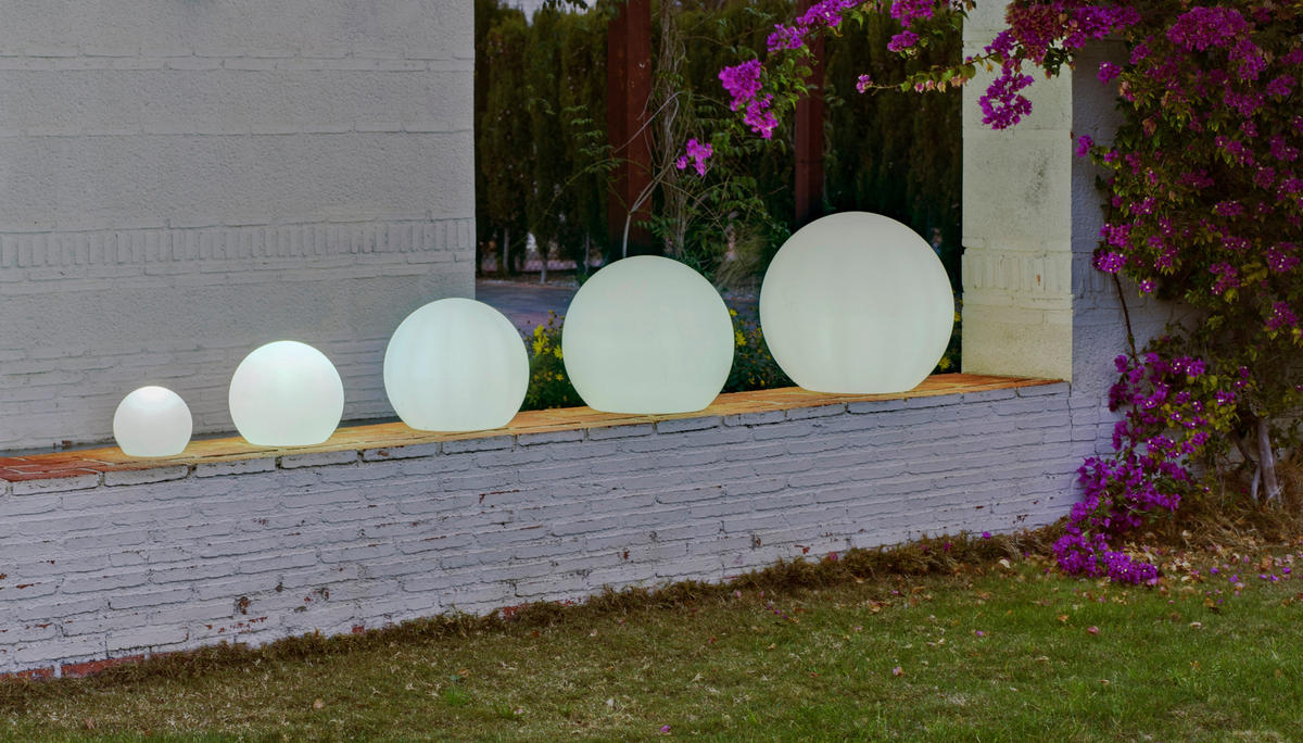LED-AUßENLEUCHTE BULY 20/17/20 cm   - Transparent, Basics, Kunststoff (20/17/20cm) - New Garden