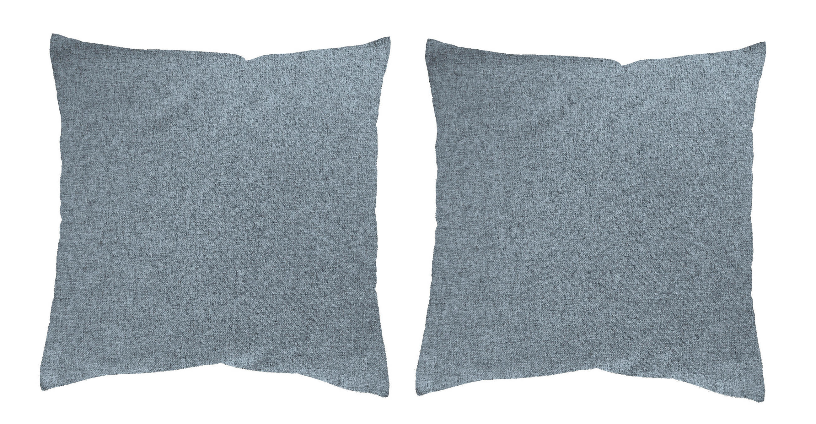 KISSENHÜLLEN-SET LUCIO 40/40 cm  - Blau, Basics, Textil (40/40cm)