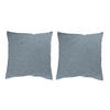 KISSENHÜLLEN-SET LUCIO 40/40 cm  - Blau, Basics, Textil (40/40cm)
