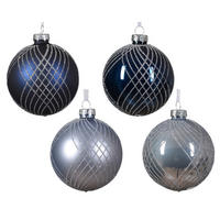 CHRISTBAUMKUGEL  - Basics (8,00/8,00/8,00cm)