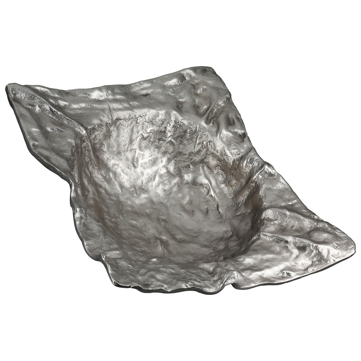 DEKOSCHALE - Silberfarben, Basics, Metall (30/10/30cm)