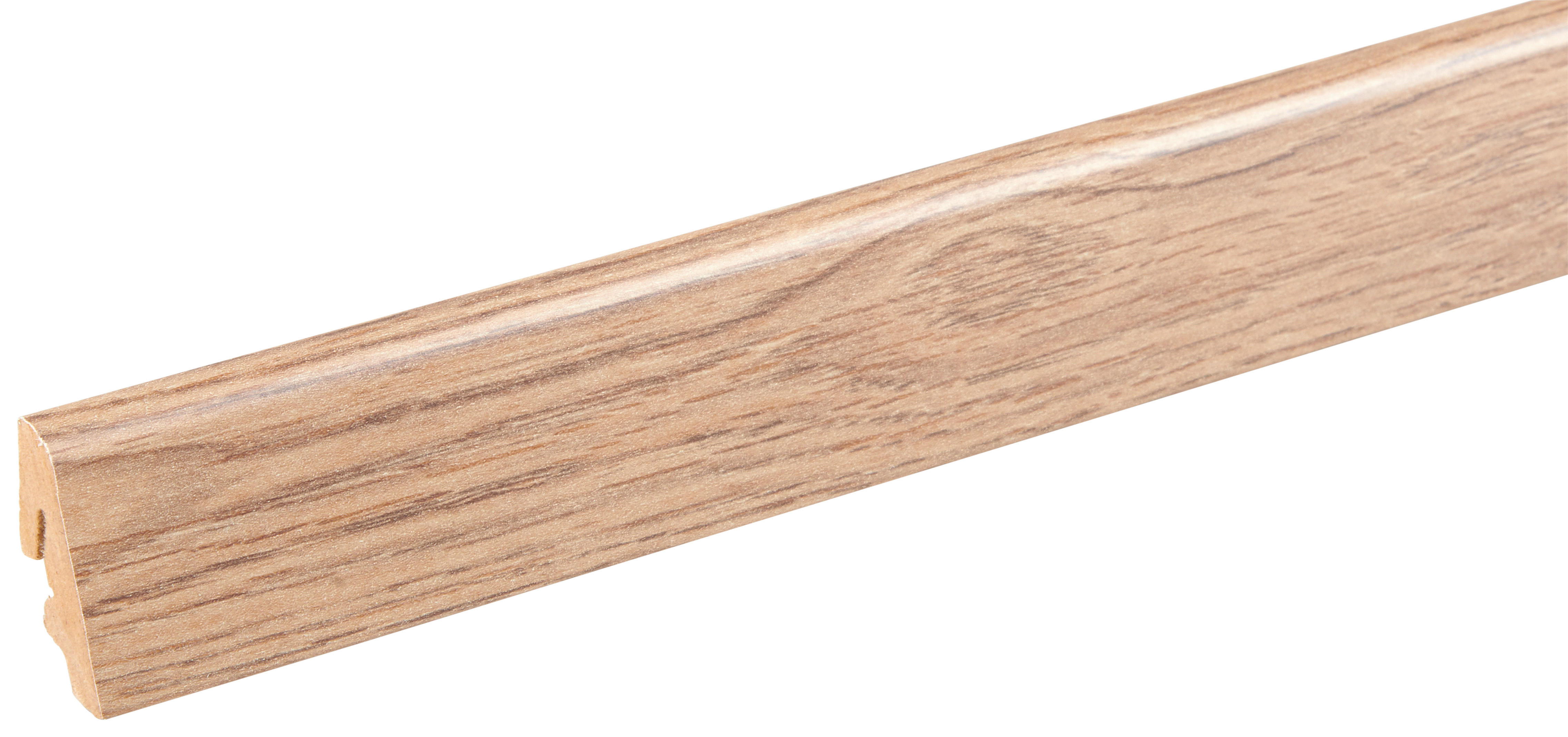 PODSTAVCOVÁ LIŠTA  (za kus)  barvy kaštanu - barvy kaštanu, Basics, dřevo (1,85/3,85/240cm) - Homeware