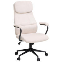 DREHSTUHL Webstoff Creme, Schwarz  - Creme/Schwarz, MODERN, Kunststoff/Textil (60/108-116/67cm) - MID.YOU