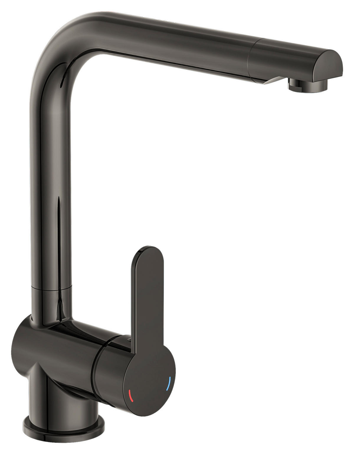 KÜCHENARMATUR 79836  - Graphitfarben, Basics, Metall (26/30/5,5cm) - Schütte