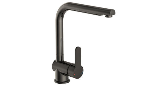 KÜCHENARMATUR - Graphitfarben, Basics, Metall (26/30/5,5cm) - Xora