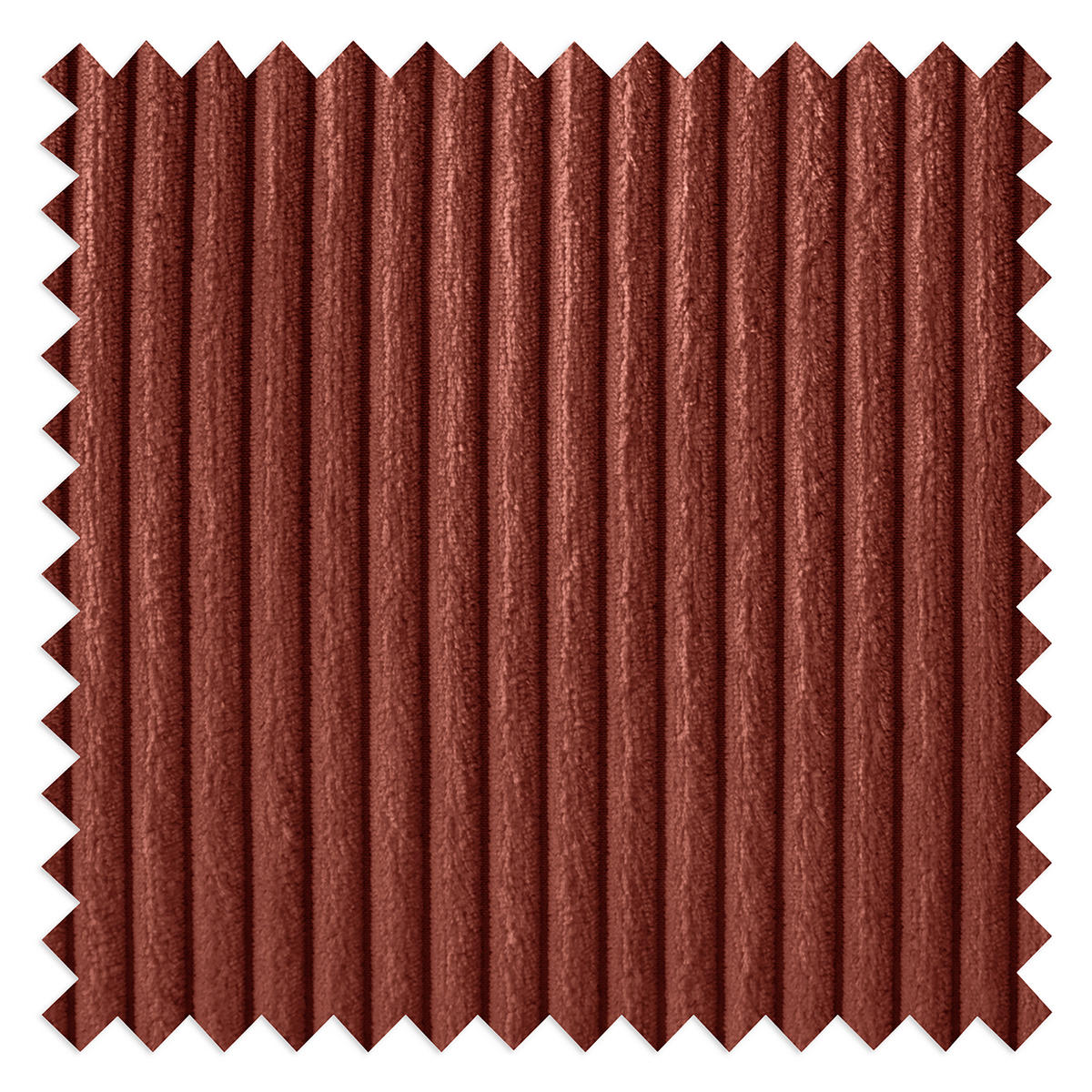 2-SITZER-SOFA Cord Rot  - Rot/Schwarz, Design, Textil/Metall (148/85/92cm) - Livetastic