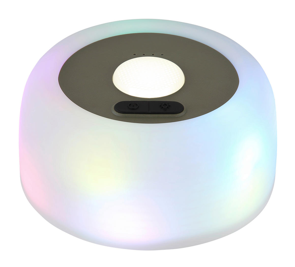SOLARLEUCHTE - Weiss/Schwarz, Basics, Kunststoff/Textil (14,5/25cm) - Globo