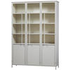 VITRINE in Sandfarben  - Sandfarben, Design, Glas/Metall (140/200/40cm) - Livetastic