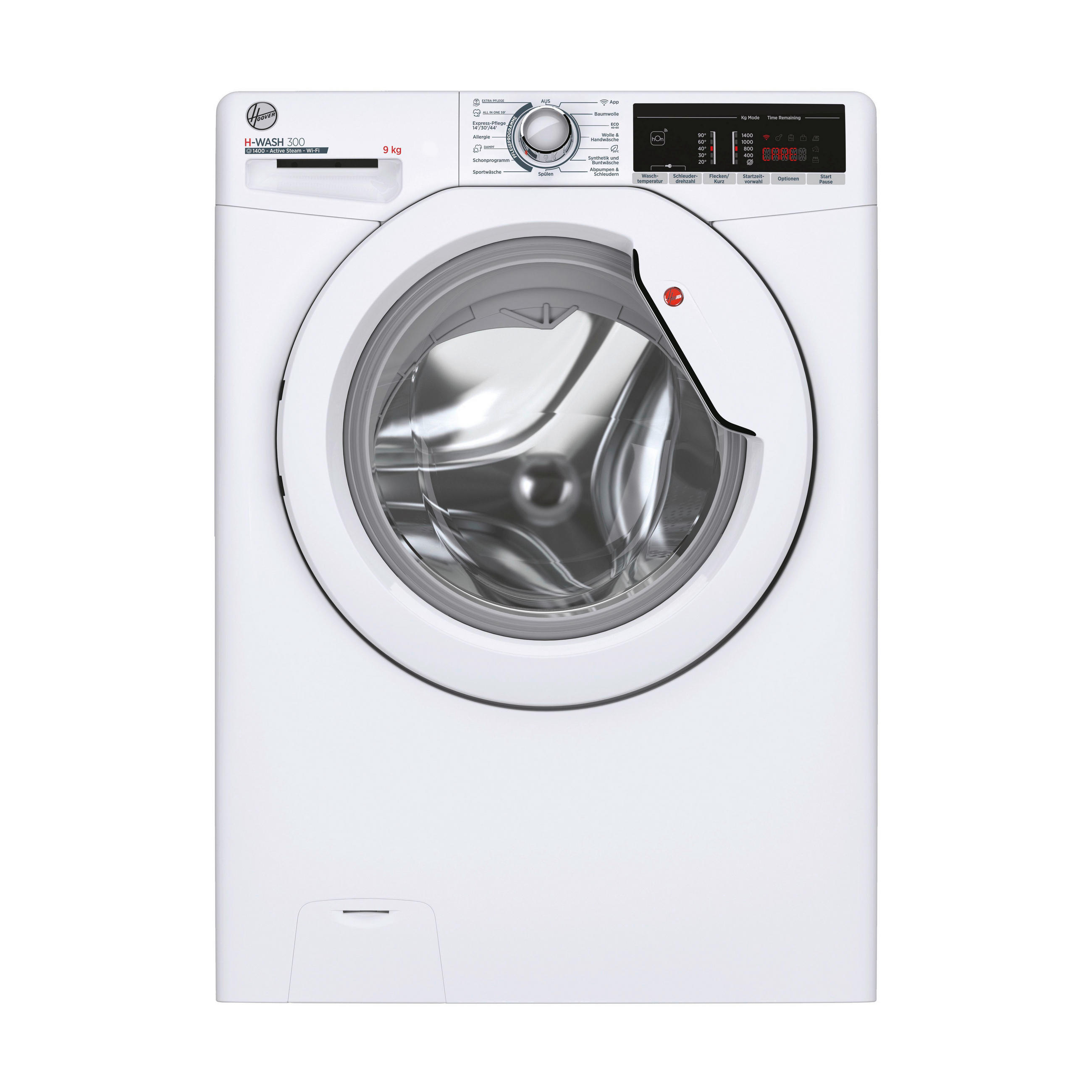 WASCHMASCHINE H3WOSQ495TA4-84  - Basics, Glas/Kunststoff (60/85/53,00cm) - Hoover