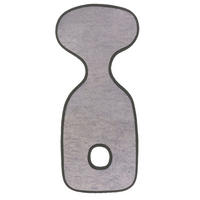 PREVLEKA ZA OTROŠKI SEDEŽ - siva, Basics, umetna masa/tekstil (31/71cm) - Fillikid