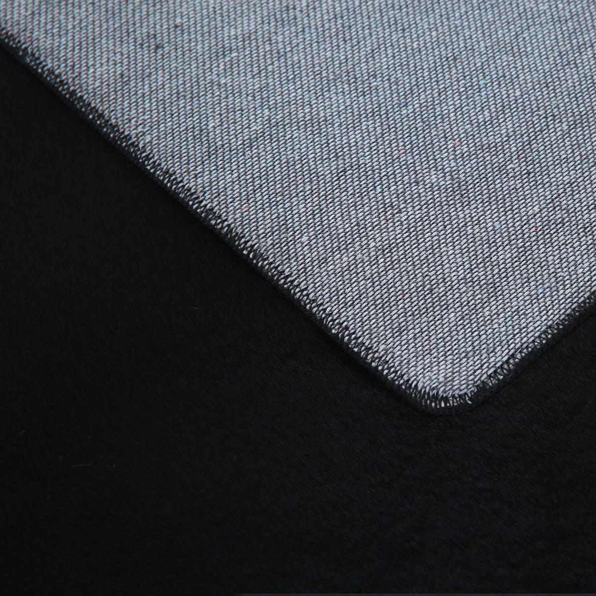 HOCHFLORTEPPICH 80/250 cm Pouffy Schwarz  - Schwarz, Basics, Textil (80/250cm)
