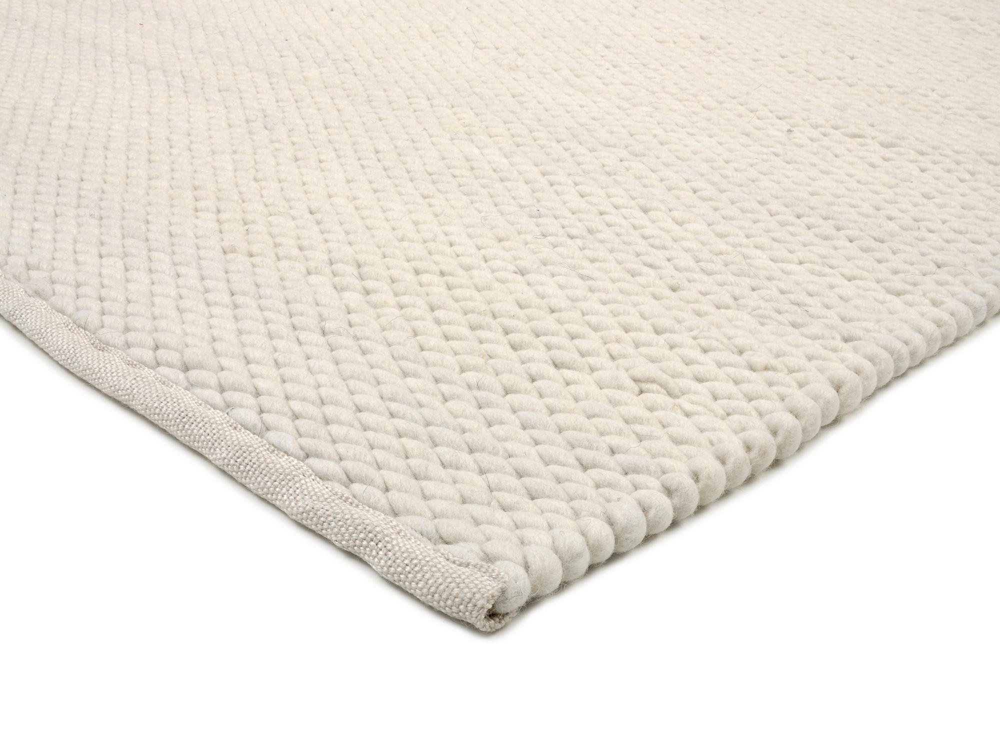 HANDWEBTEPPICH 80/150 cm Beige  - Beige, Basics, Textil (80/150cm) - Linea Natura