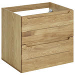 WASCHBECKENUNTERSCHRANK 60/54/46 cm  - Eichefarben, KONVENTIONELL, Holz/Holzwerkstoff (60/54/46cm) - Linea Natura