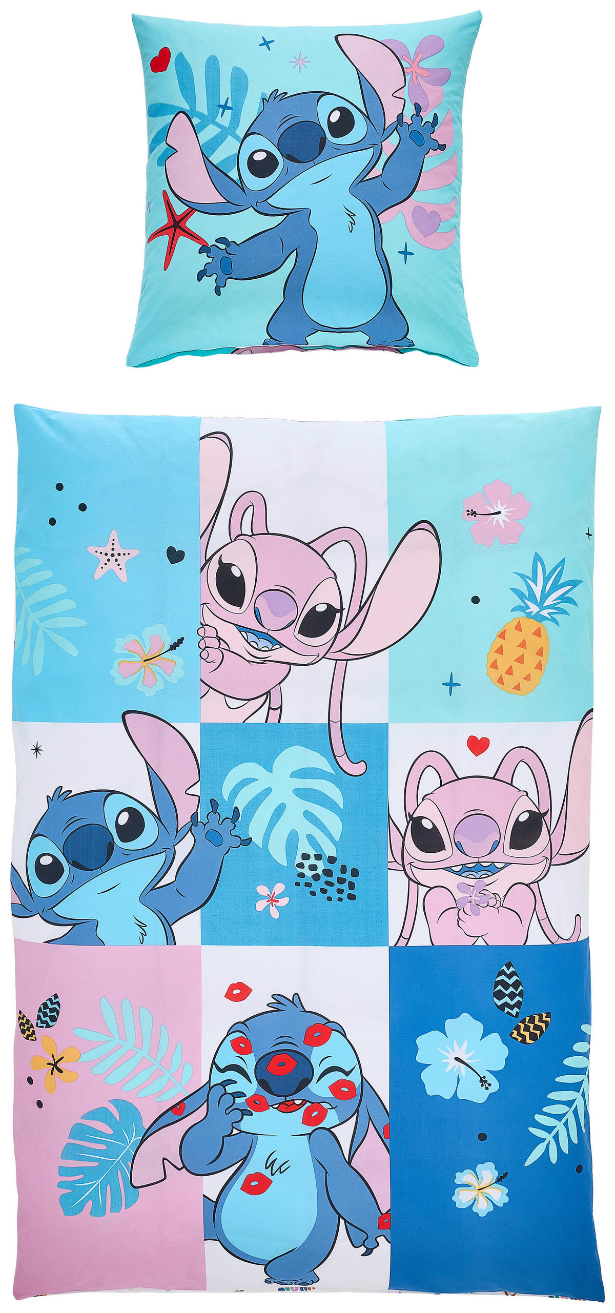 WENDEBETTWÄSCHE Renforcé 135/200 cm  - Multicolor, Textil (135/200cm) - Disney