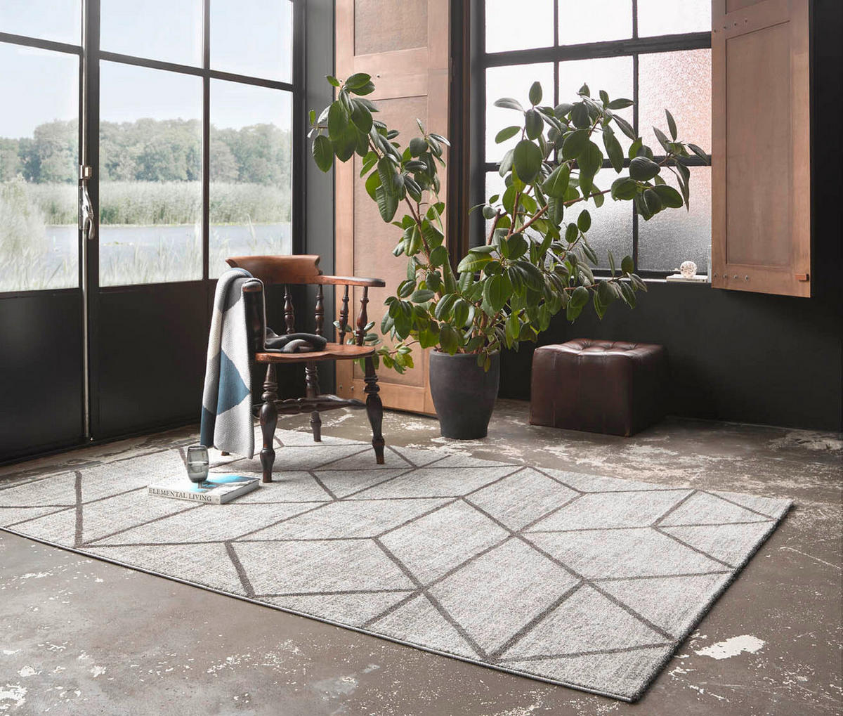 WEBTEPPICH 200/290 cm Bossa Lounge Taupe, Beige  - Taupe/Beige, Design, Textil (200/290cm) - WECON HOME