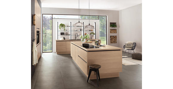 Einbauküche Riga individuell planbar - MODERN, Holzwerkstoff - Vertico
