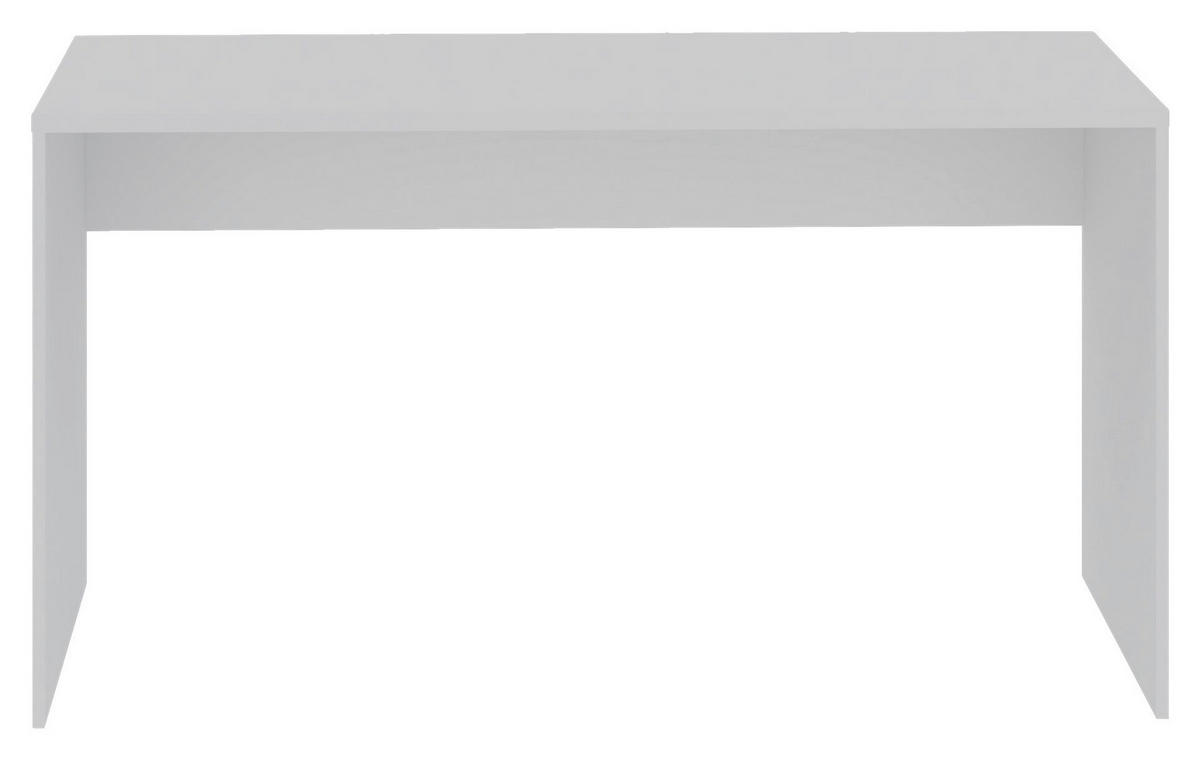 SCHREIBTISCH 135/73/54,4 cm  in Weiss  - Weiss, Konventionell, Holzwerkstoff (135/73/54,4cm) - Hom`in