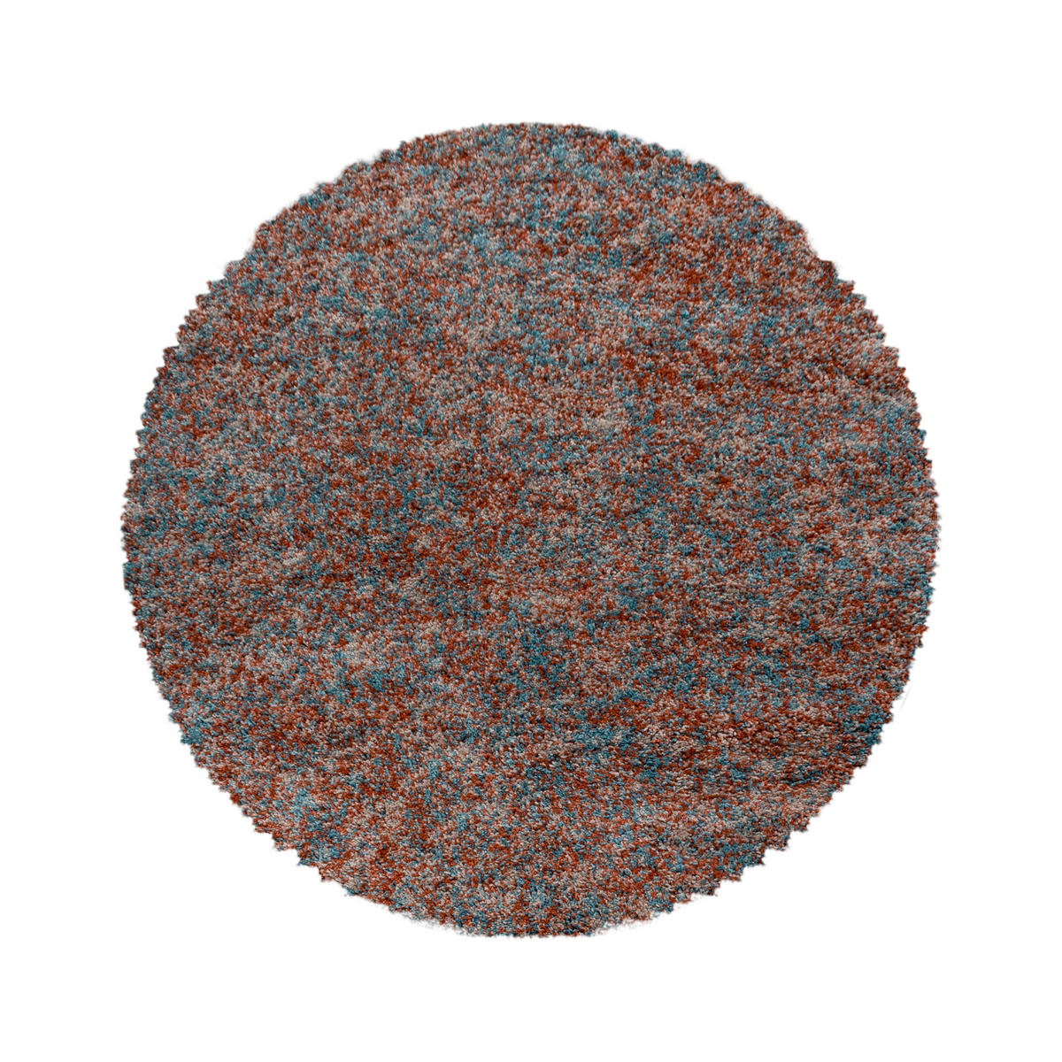 HOCHFLORTEPPICH 160/160 cm Enjoy Terracotta  - Terracotta, KONVENTIONELL, Textil (160/160cm) - Novel