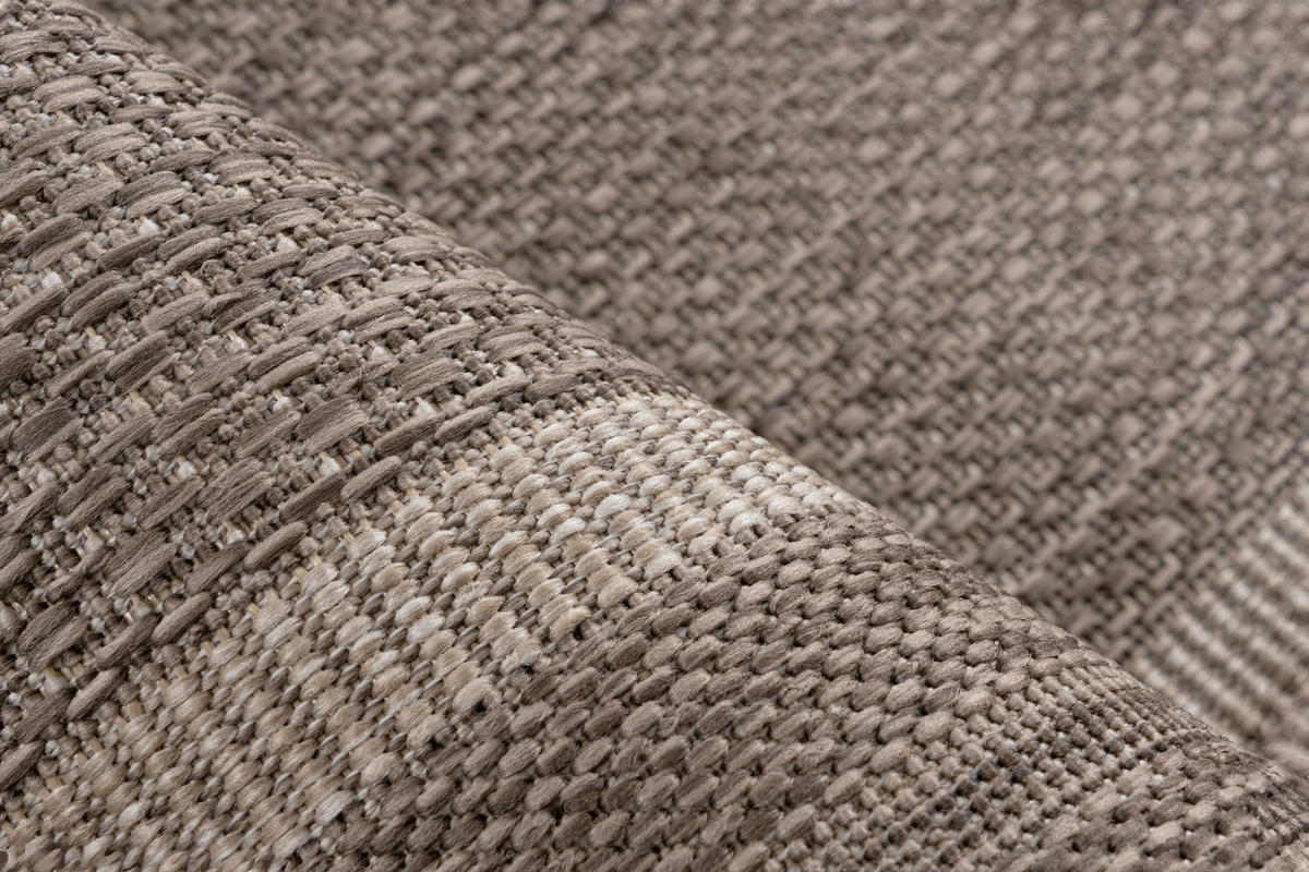 FLACHWEBETEPPICH 160/230 cm Taupe  - Taupe, Basics, Textil (160/230cm) - Kayoom