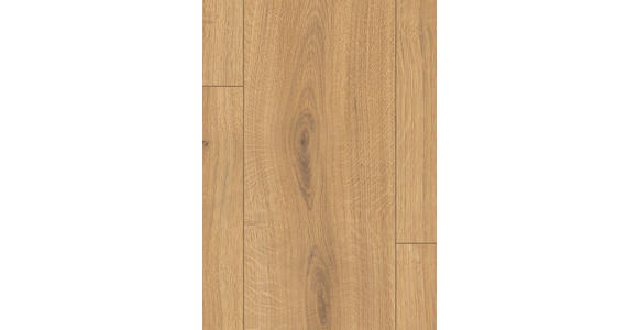 Laminatboden Predia Eiche per m² - Eichefarben, KONVENTIONELL, Holzwerkstoff (129,2/19,3/0,8cm) - Venda