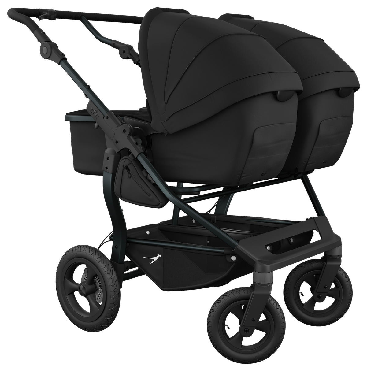 ZWILLINGSWAGEN  - Anthrazit, Basics, Metall (78,5/110/108cm) - TFK