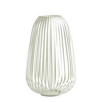 STOJAN NA SVÍČKU  kov - béžová, Basics, kov (25,5/40cm) - Ambia Home