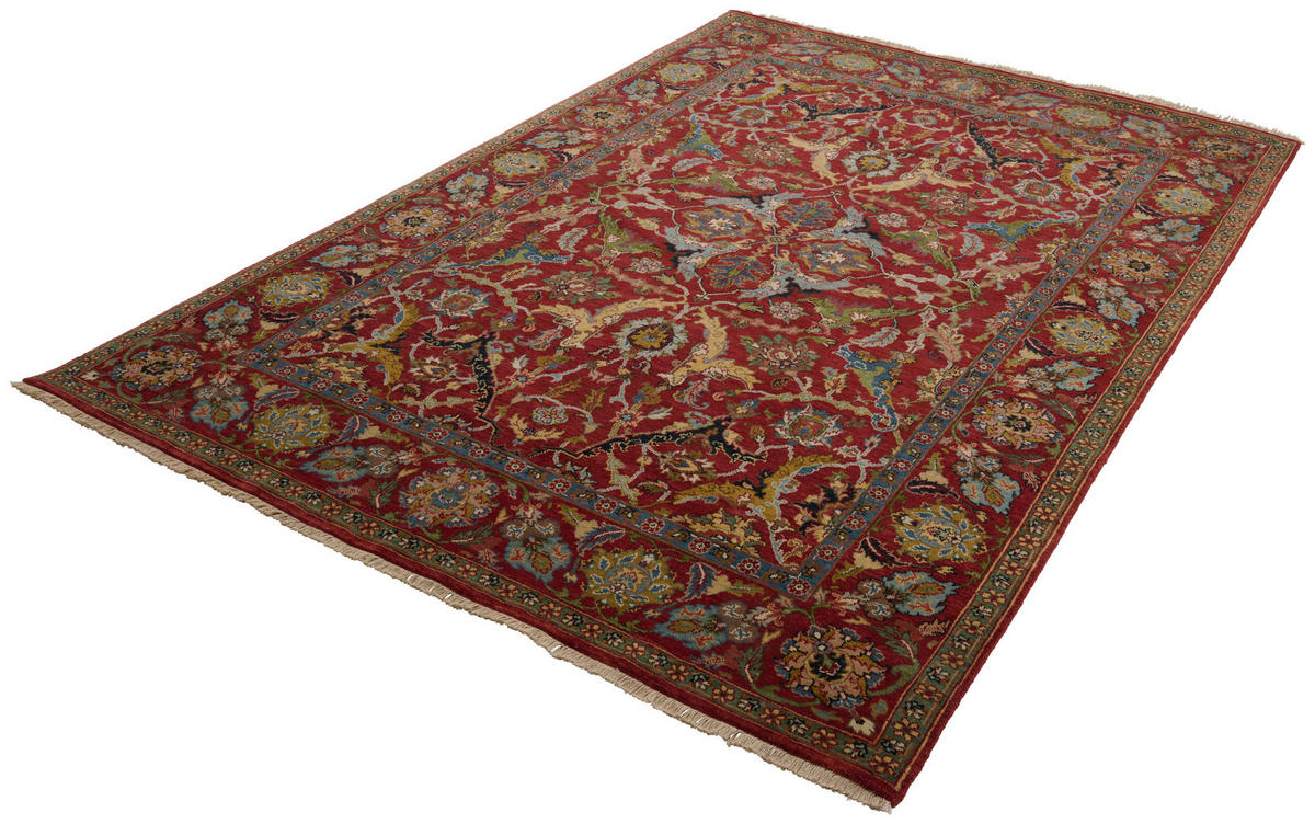 ORIENTTEPPICH  Wohnzimmer 170/240 cm Kashan History Rot rechteckig  - Rot, LIFESTYLE, Textil (170/240cm) - Cazaris