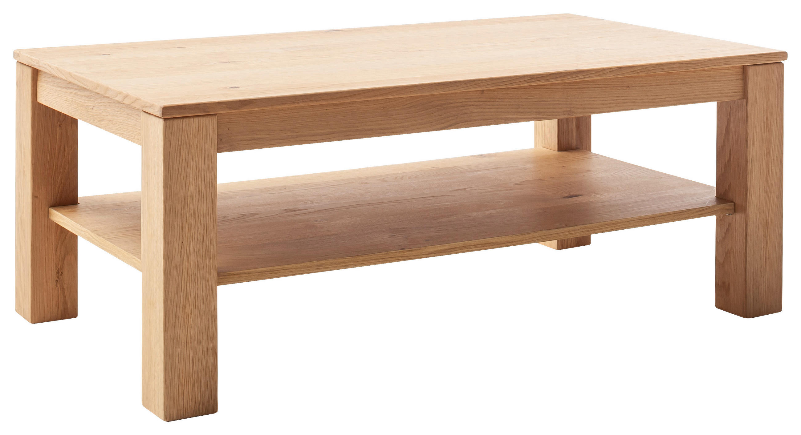 COUCHTISCH Asteiche furniert, massiv Eichefarben  - Eichefarben, Design, Holz/Holzwerkstoff (115/45/65cm) - Livetastic