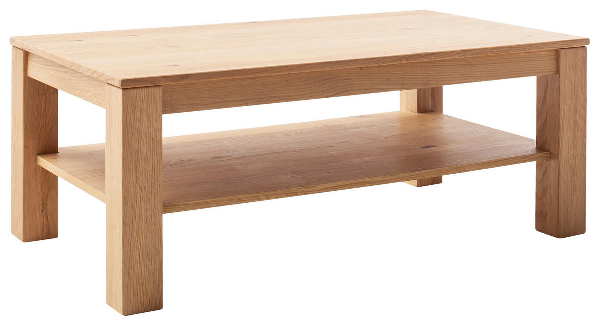COUCHTISCH Asteiche furniert, massiv Eichefarben  - Eichefarben, Design, Holz/Holzwerkstoff (115/45/65cm) - Livetastic