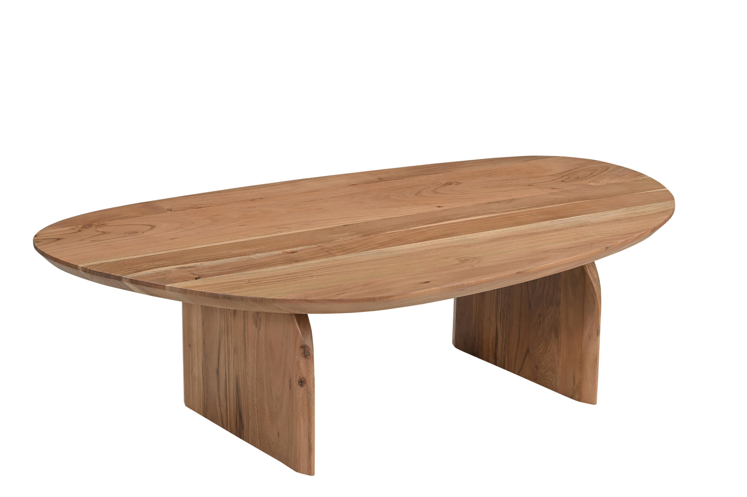 COUCHTISCH135/76/38 cm  in Holz  - Naturfarben, Design, Holz (135/76/38cm) - MID.YOU