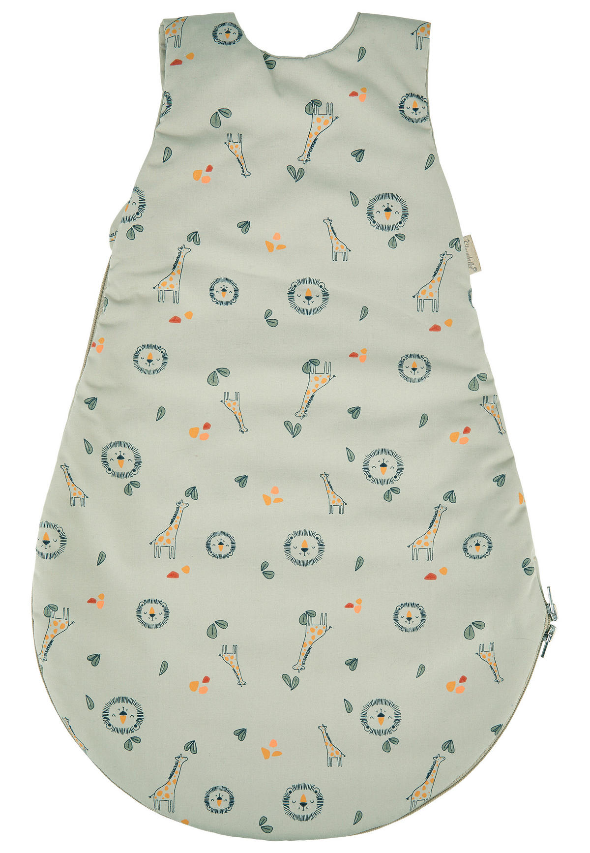 BABYSCHLAFSACK Löwe Leo    44   - Mintgrau, Basics, Textil (44null) - Sterntaler