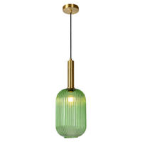 HÄNGELEUCHTE 20/150 cm    - Grün, Design, Glas (20/150cm) - Lucide